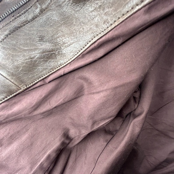 New , Marc New York,  Brown,  Medium Women`s Leather Jacket. Luxury apparel line - Picture 6 of 15